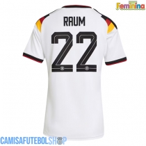 Camisa de time de futebol Alemanha David Raum #22 Replicas 1º Equipamento Feminina Mundo 2026 Manga Curta